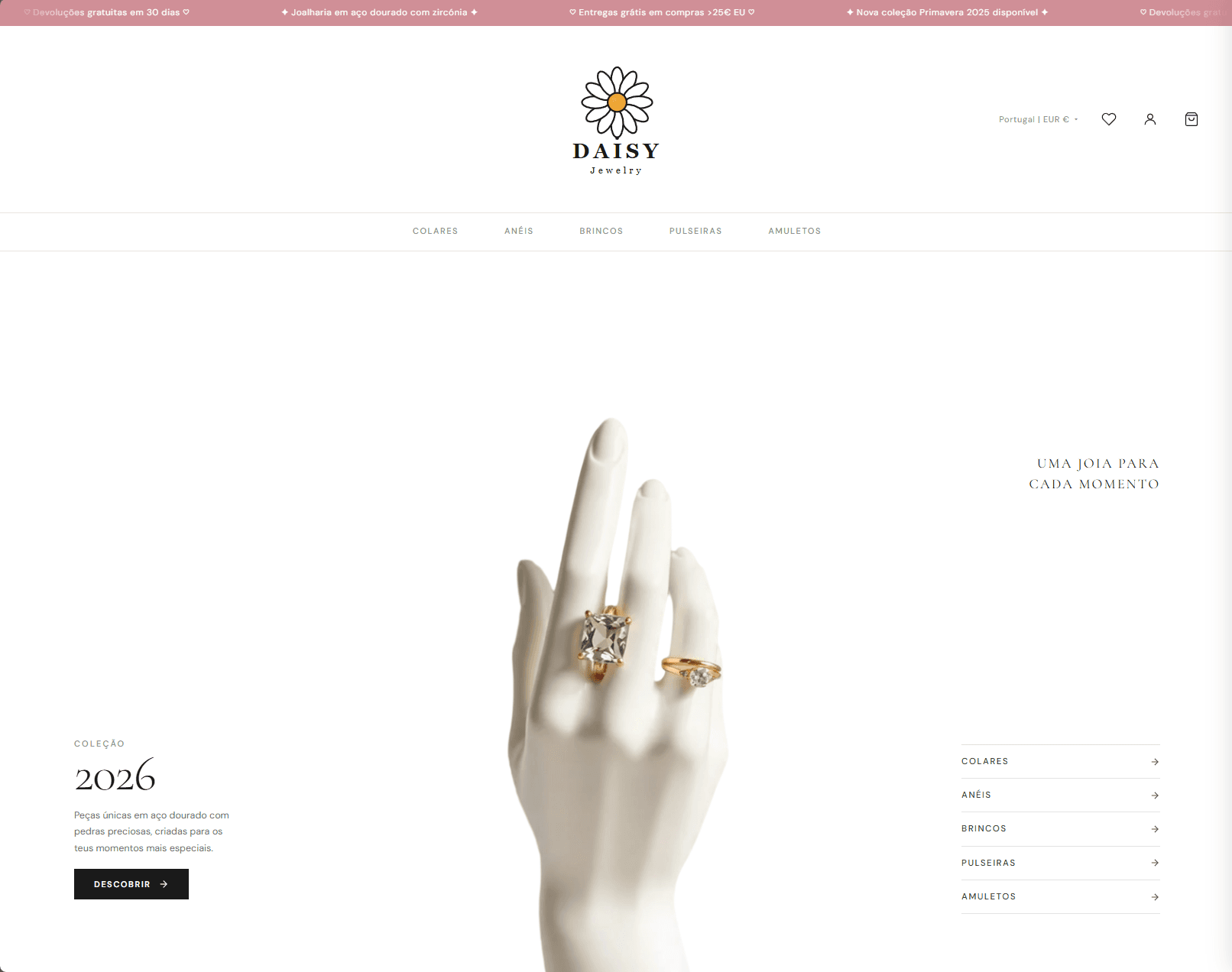 Daisy Jewelry